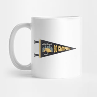 Keep Calm and Go Camping Mug